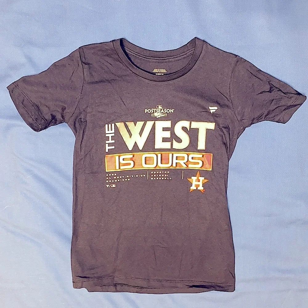 MLB Apparel Fanatics - NEW - Boys Youth Small Authentic (shirt is Navy Blue)
